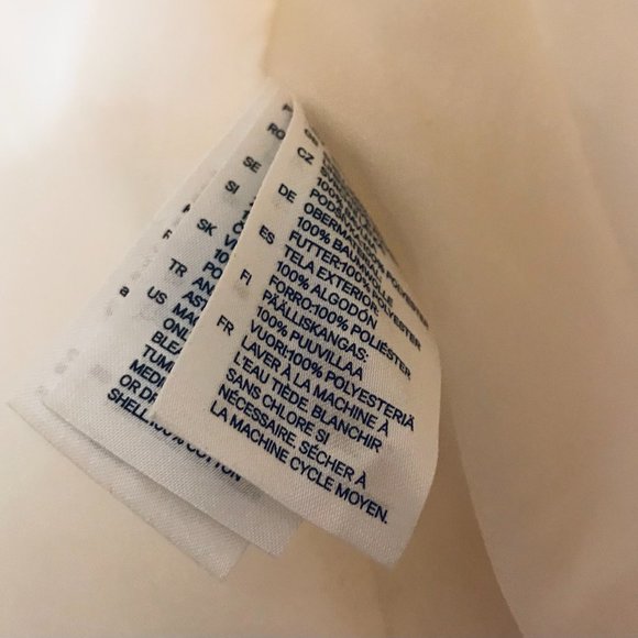 H&M white denim jacket size 6 - Picture 6 of 7